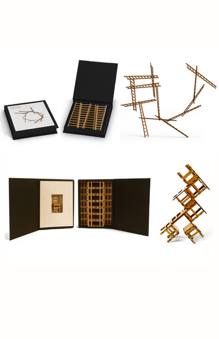 36/49 AL CAPO Uomo Giochi in legno assemblabili Las Sillas e Las Escaleras. Prezzo 48 euro l\u0027uno