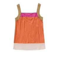 Canotta in seta multicolor 