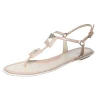 Sandali in pelle con maxiborchie