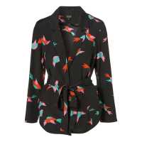 Giacca kimono in viscosa stampata