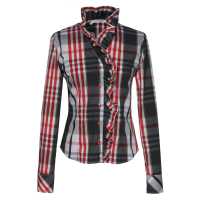 Camicia in cotone con volants