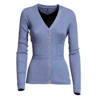 Cardigan in seta e cotone