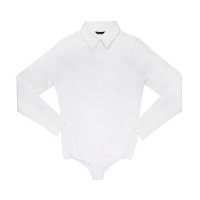 Camicia-body in cotone