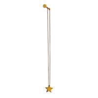 Collana in metallo con charm a forma di stella