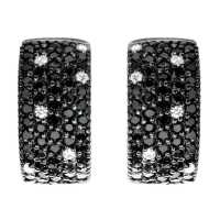 Orecchini in argento con zirconi