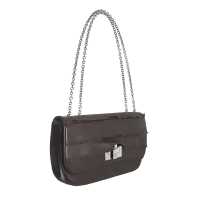 Borsa in pelle taglio al vivo