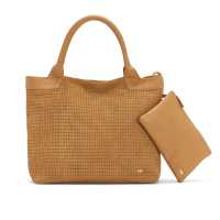 Shopping in camoscio traforato