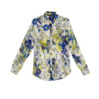 Camicia in viscosa stampata