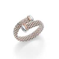 Bracciale in argento con diamanti 