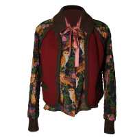 Camicia in seta con gilet in lana