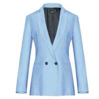 Blazer in cotone con revers