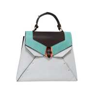 Shopping in pelle con miniborchie