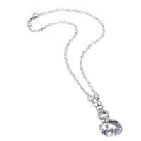 Girocollo in argento con zirconi