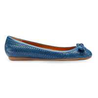 Ballerine in pelle intrecciata 