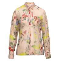 Camicia maschile in viscosa stampata