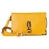 Postina in pelle con tracolla 