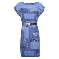 Abito in viscosa stampa patchwork