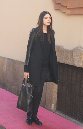 Leather details