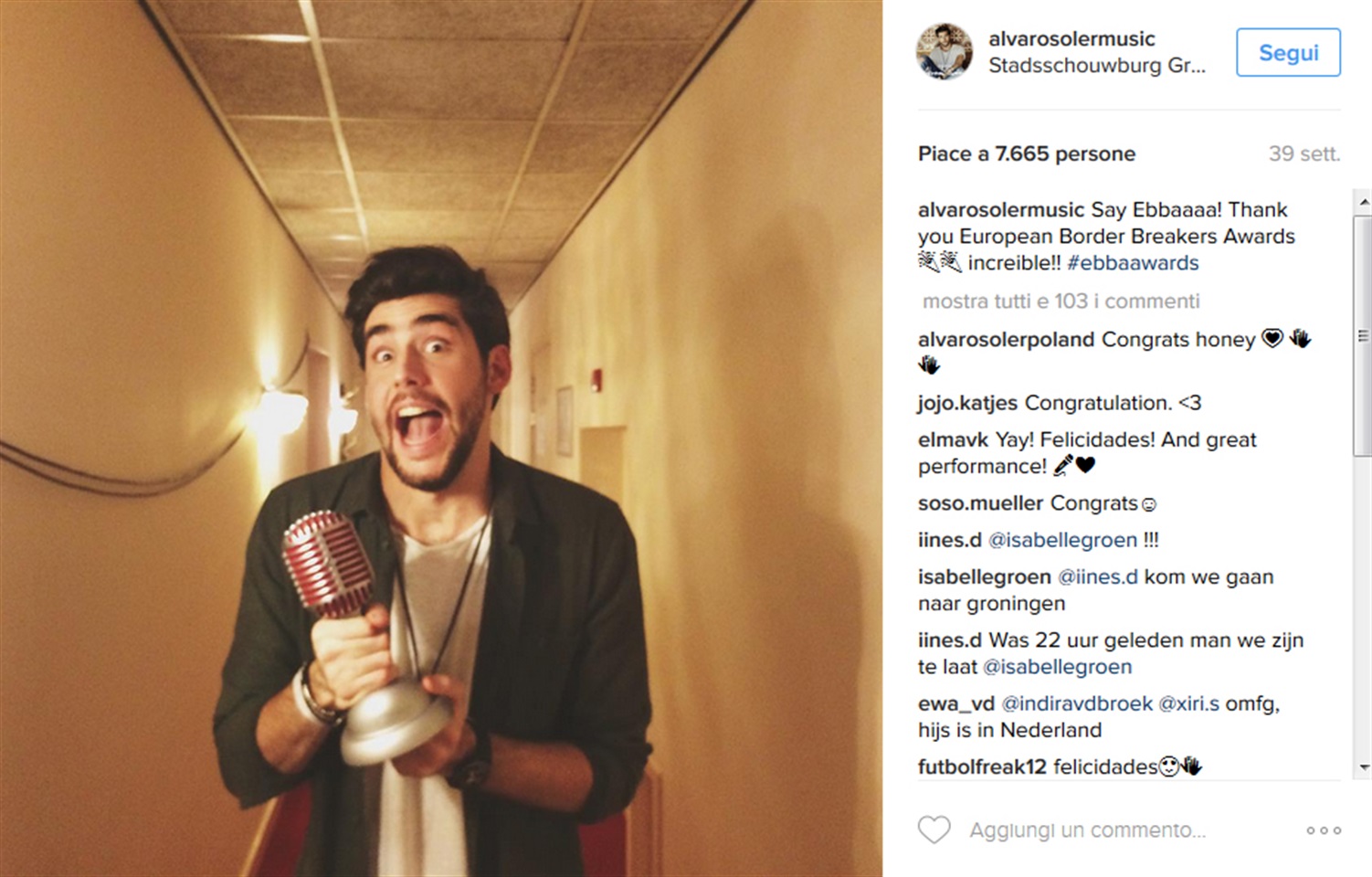 álvaro Soler Non Si Nomina Bruno Testo
