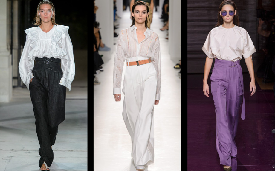 Tendenze di primavera: è il momento dei pantaloni a vita alta | Vogue Italia