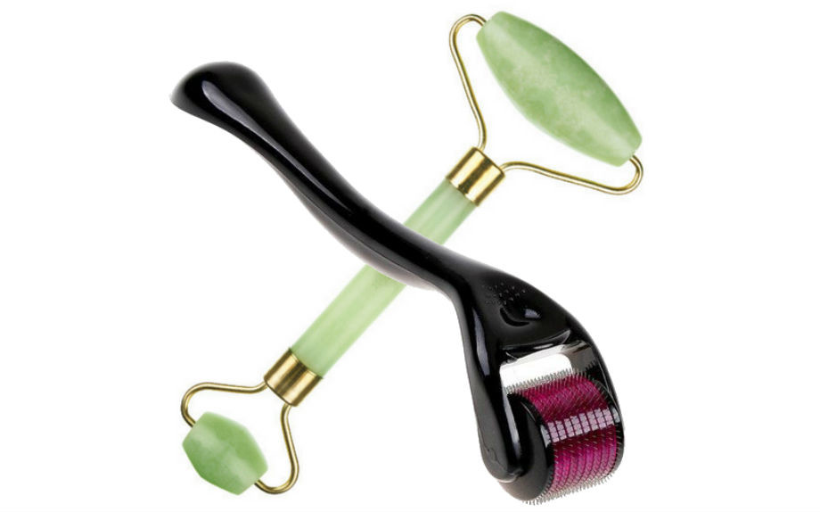 Jade Roller e TinkSky TS5 titanio Micro-ago Roller (su Amazon)