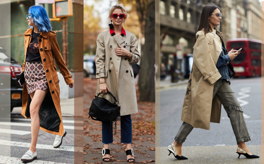 Trench - street style