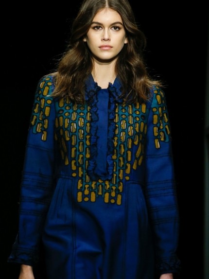 Capelli autunno inverno 2018 2019 - La riga centrale proposta da Bottega Veneta